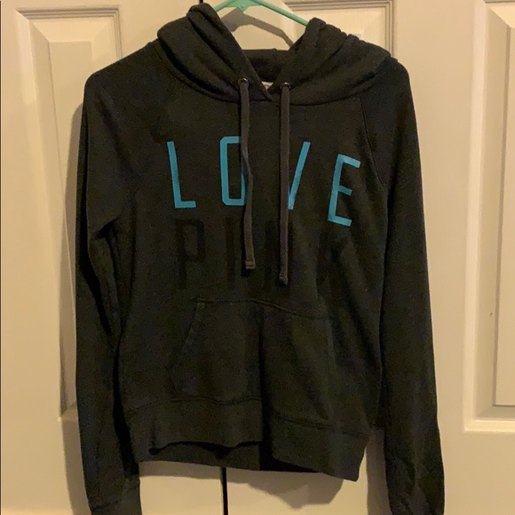VSPink Dark Grey Hoodie - Picture 1 of 3